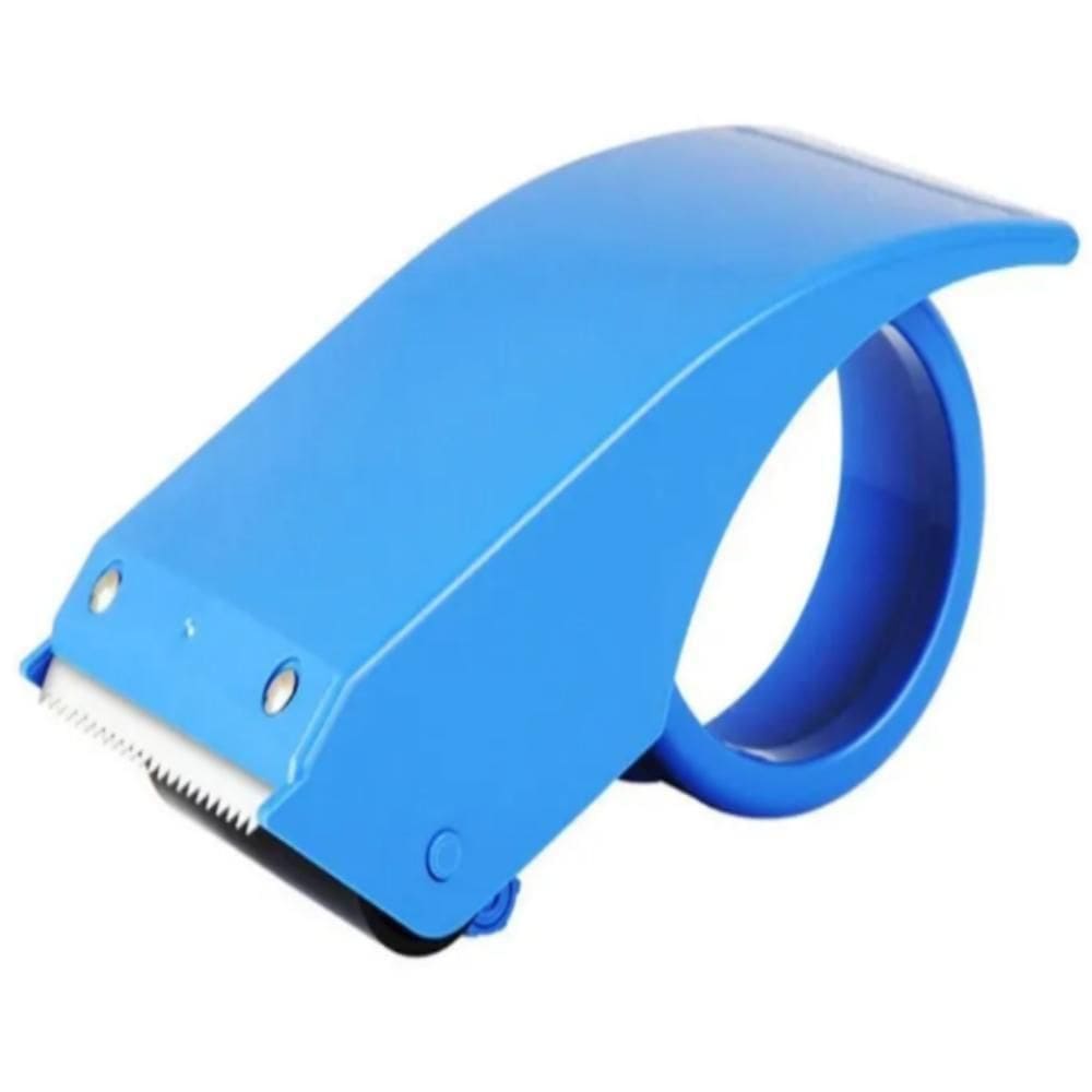 Suporte Fita Adesiva Larga Lacradora Aplicador Dispenser Porta Manual Cortador Pacotes Embalagem