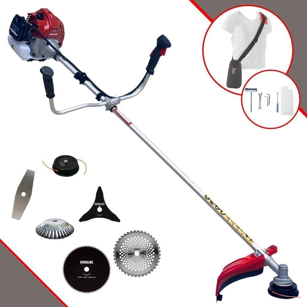 Roçadeira Bcj431l 43cc C- Carretel + 4 Facas + Escova De Aço