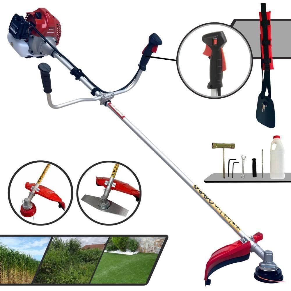 Roçadeira à Gasolina Bcj620l Kawashima 10.000rpm 62cc 3hp