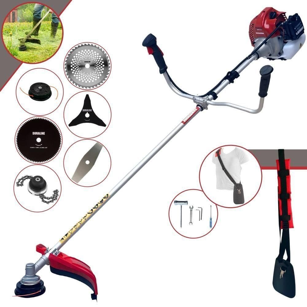 Roçadeira à Gasolina Kawashima Bcj521-l 52cc 2t 2,5hp 6 Em 1