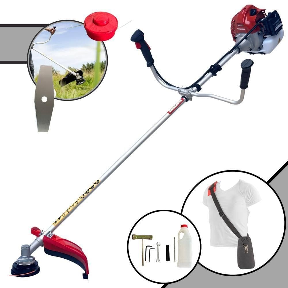 Roçadeira Bcj620l 62cc 3hp Kawashima Com 2 Opções De Cortes