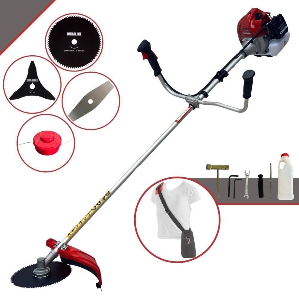 Roçadeira Bcj620l 62cc 3hp Kawashima Com 4 Opções De Cortes