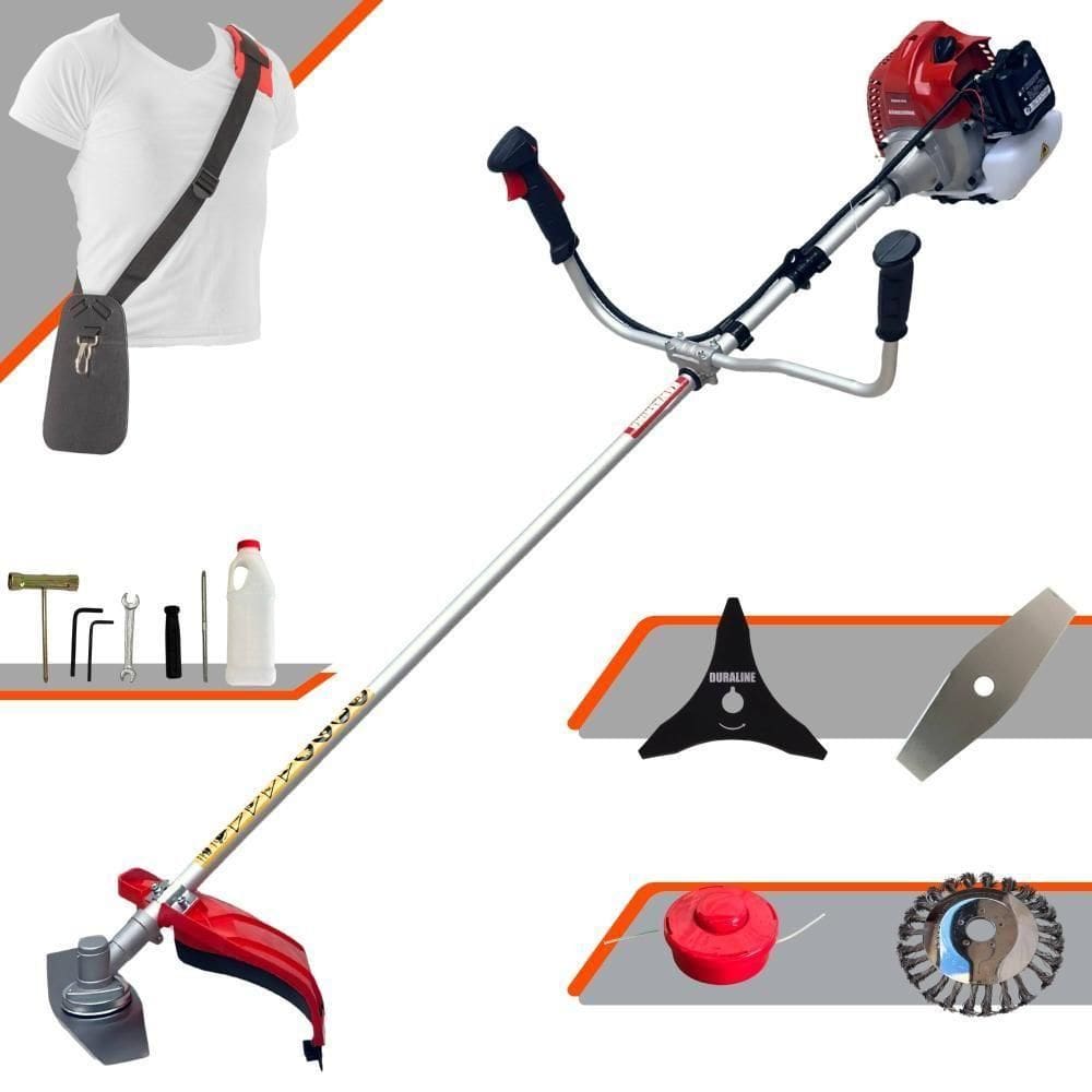 Roçadeira Bcj620l 62cc 3hp Kawashima Com 4 Opções De Cortes