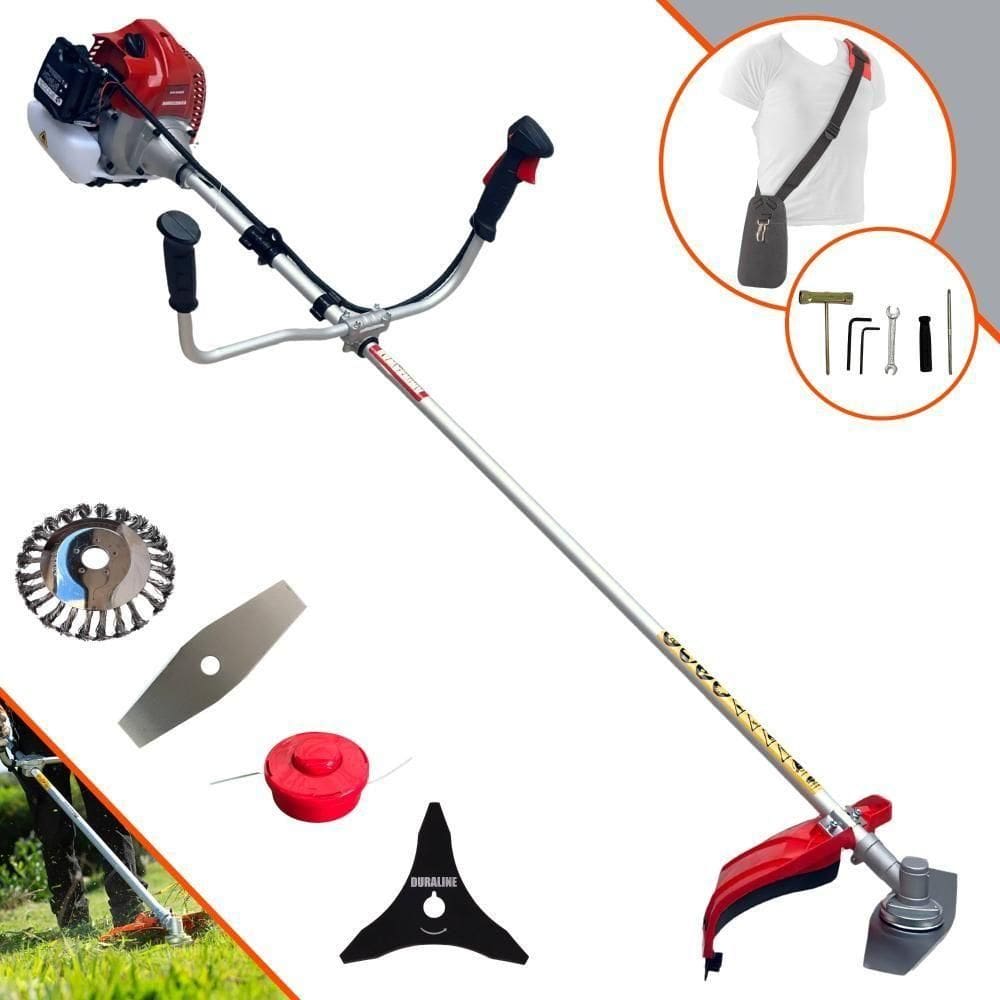 Roçadeira Lateral Kawashima Bcj620-l 62cc + Faca 3p E Escova