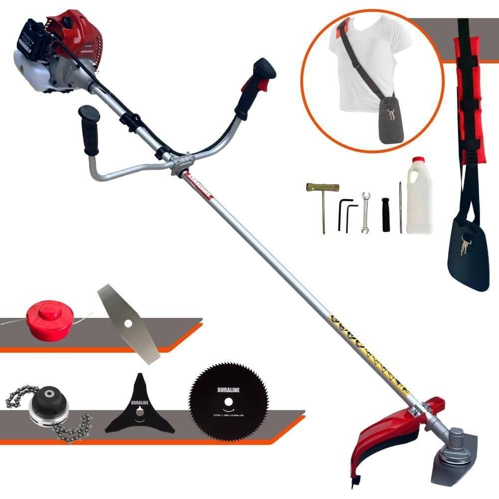 Roçadeira Kawashima Bcj620l 2t 62cc + Faca 3p 80d E Trimmer