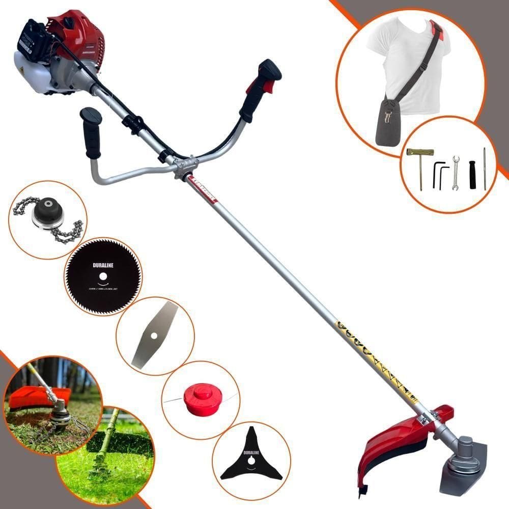 Roçadeira Bcj620l 62cc 3hp Kawashima Com 5 Opções De Cortes