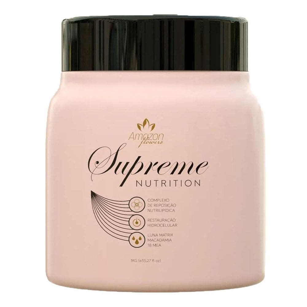 Máscara Tratamento Capilar Nutrição Amazon Flowers 1000 Ml