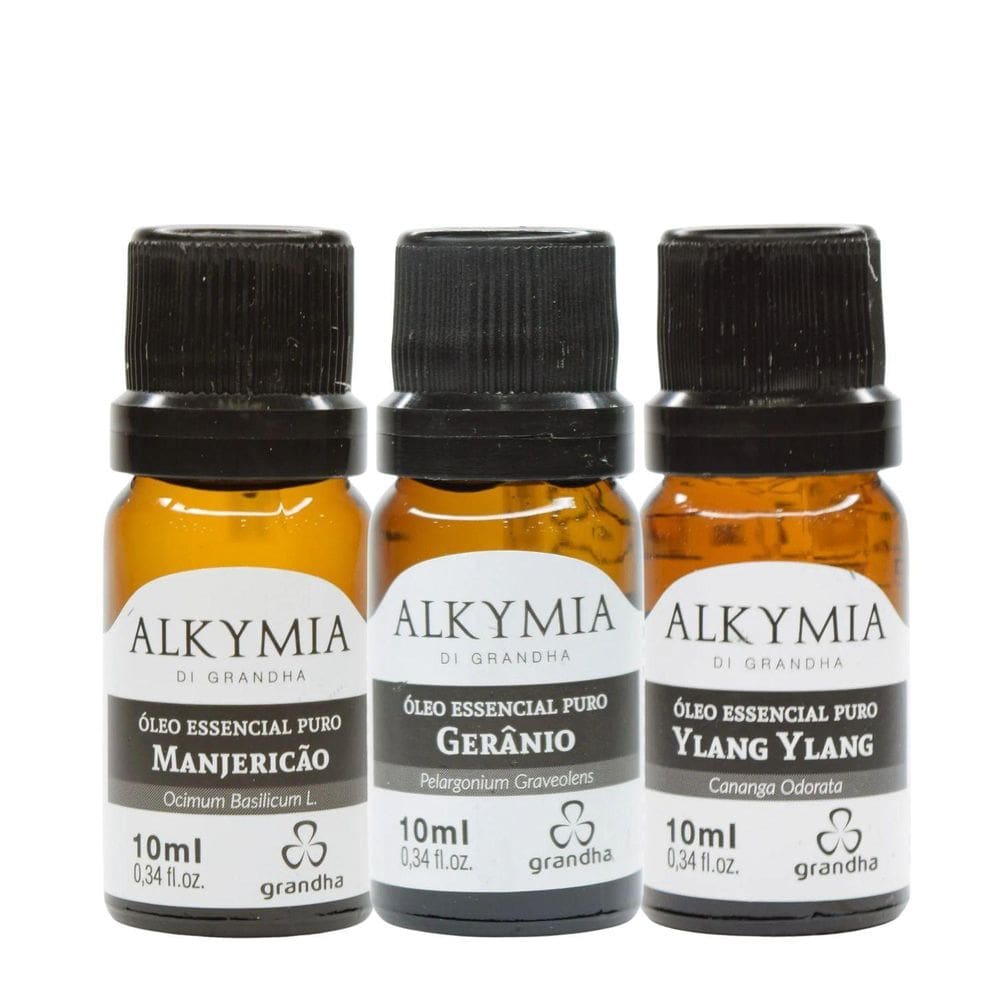 Kit Bem-Estar Feminino - Óleos Essenciais Alkymia Di Grandha