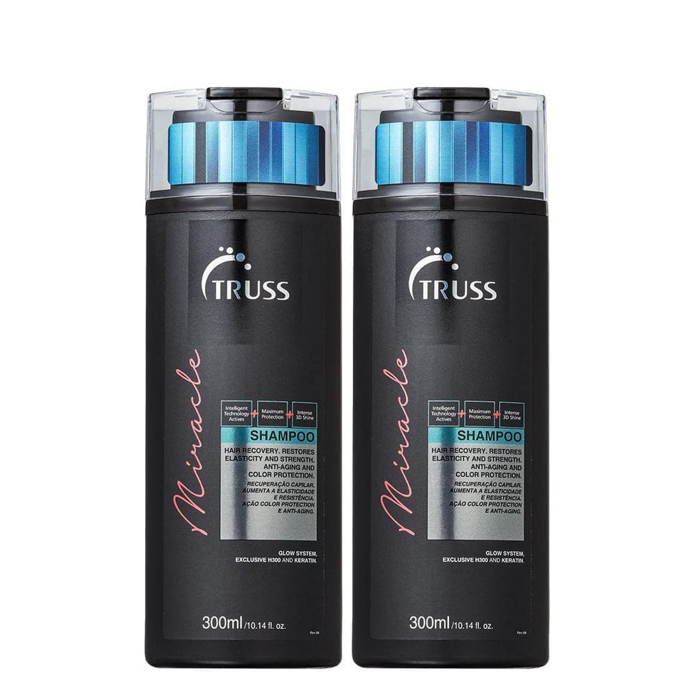 Truss Miracle Shampoo 300Ml Kit 02 Unidades