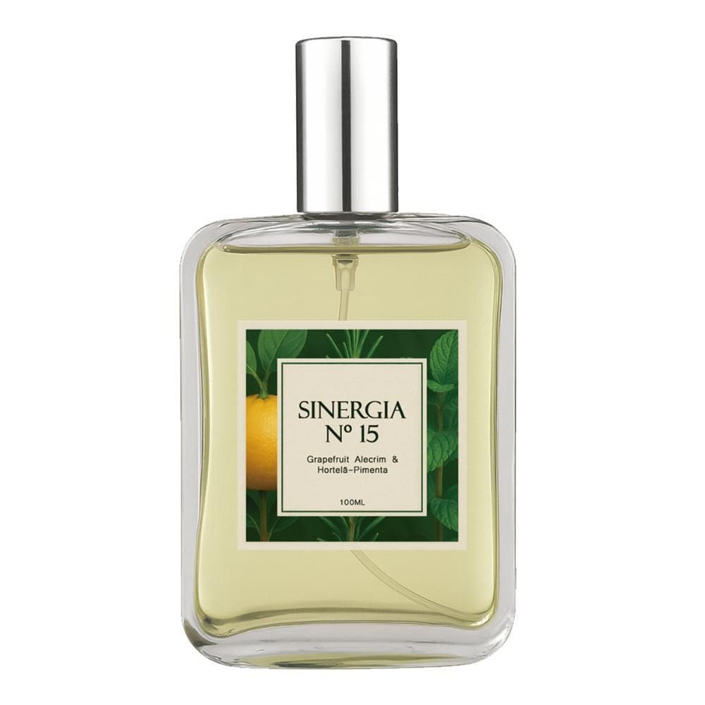 Perfume Sinergia 15 - Grapefruit, Alecrim, Hortelã 100Ml