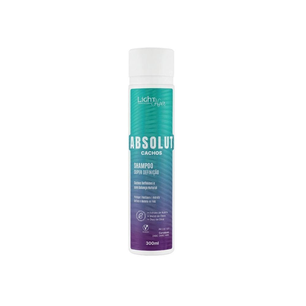 Shampoo Absolut Cachos 300Ml - Light Hair