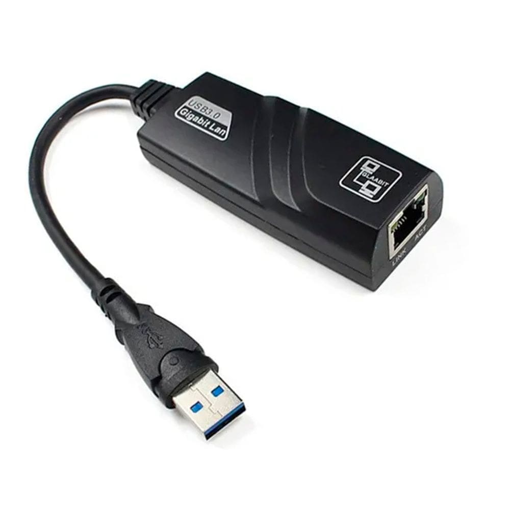 Adaptador Ethernet Usb 3.0 Giga10/100/1000 Pc Notebook   adlan