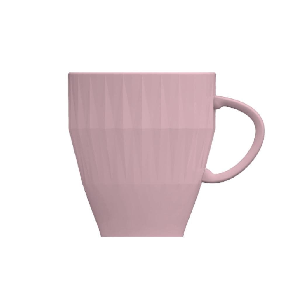 Caneca  Chá Café  Rosa Fractal Diamante 310 ml Germer