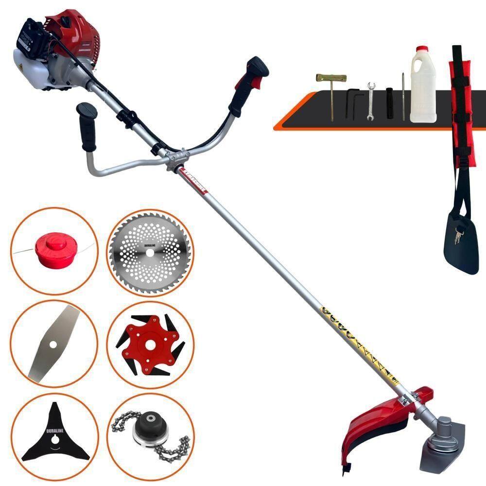 Roçadeira Robusta 6 Em 1 Kawashima Bcj620-l 3hp À Gasolina