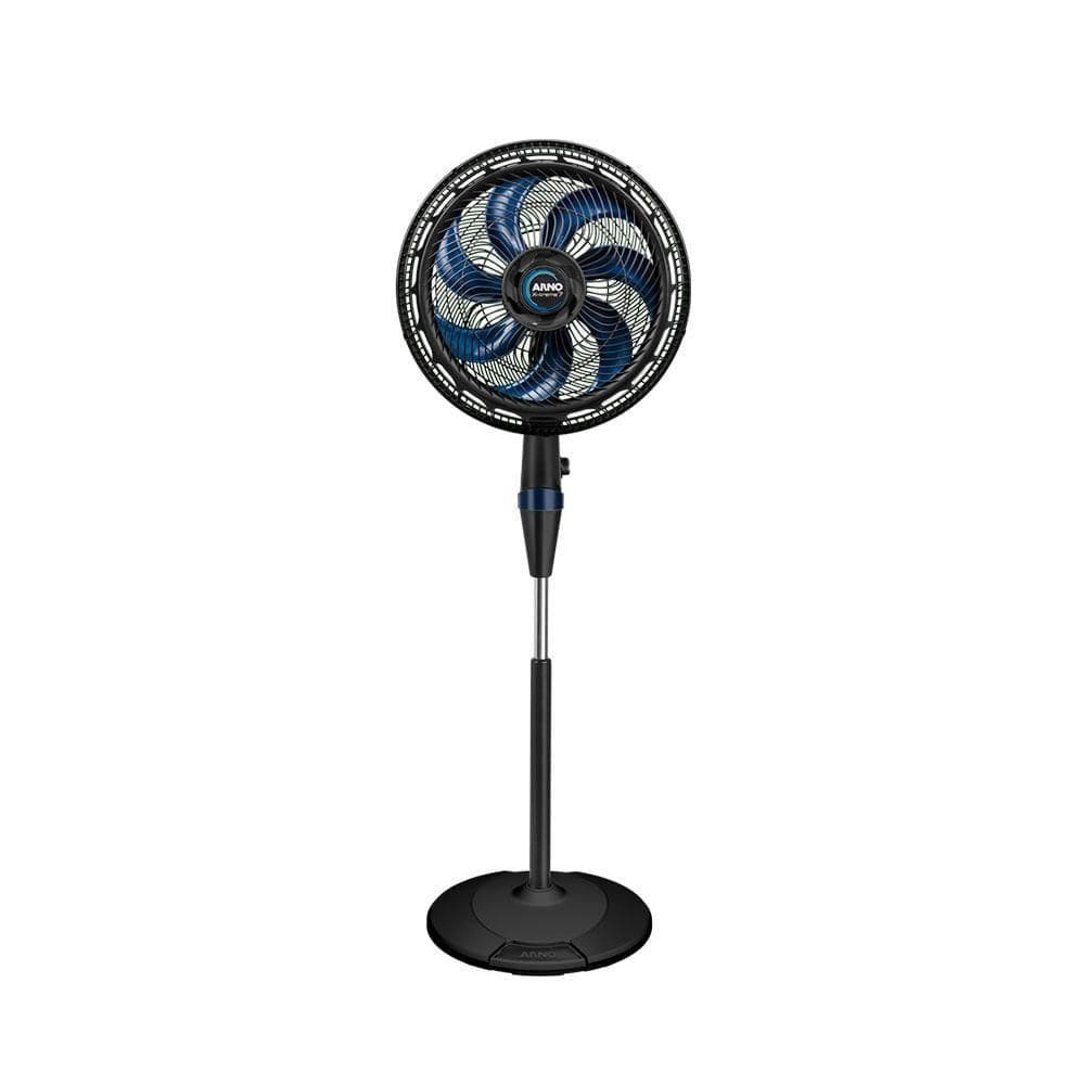 Ventilador De Coluna Arno 40cm X-Treme 7 VE7C Preto E Azul Escuro 127V
