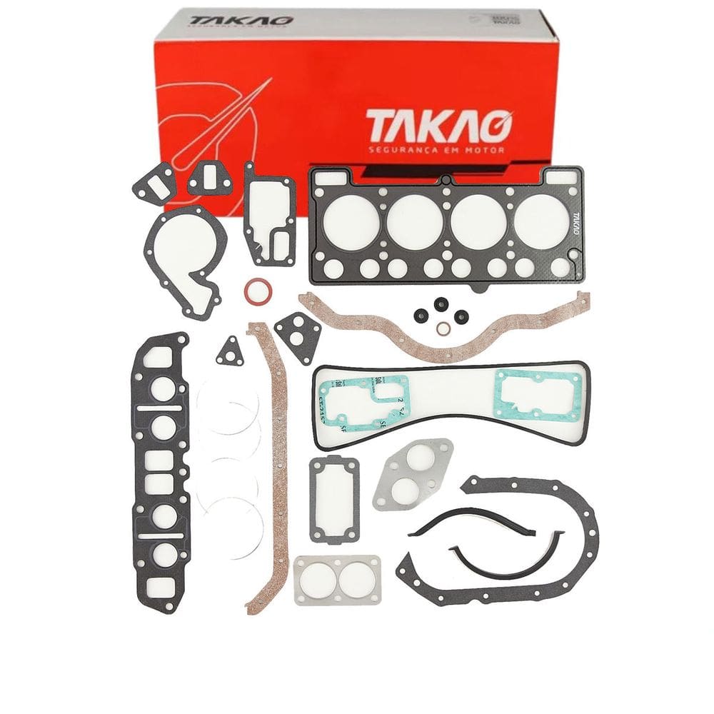 Junta Completa S/ Retentores (Jg) Escort Hobby 1.0 8V 1991 A 1996 / Gol 1.0 8V 1991 A 1996 / Gol 1.0 8V 1991 A 1996