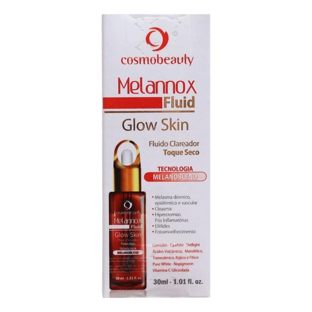 2X Cosmobeauty Melannox Fluid Glow Skin Clareador 30Ml