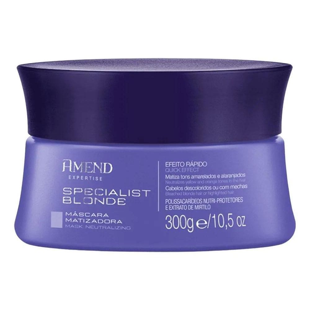 2X Máscara Matizadora Specialist Blonde Amend 300G