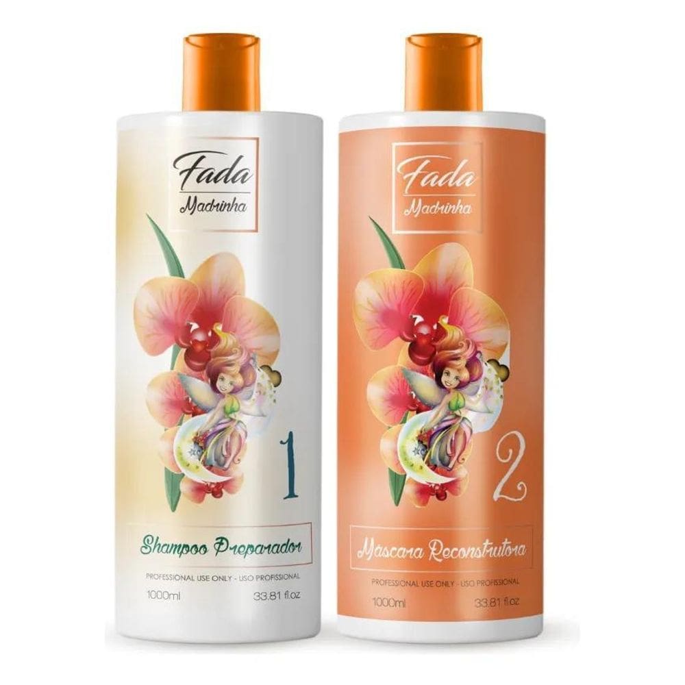 2X Escova Progressiva Paiolla Fada Madrinha 1L