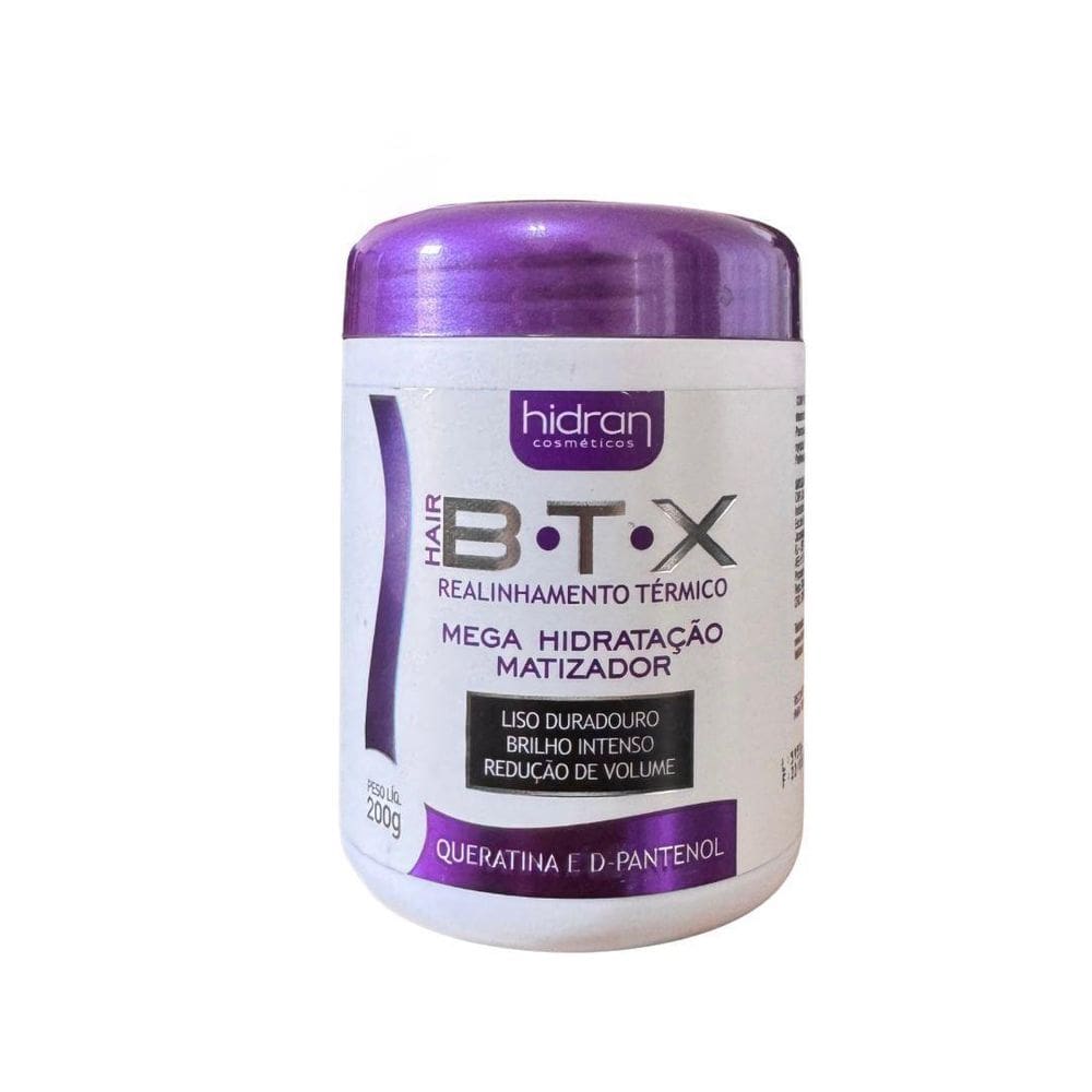 Btx Capilar Platinum Hair B.T.X Matizador 200G Alisamento