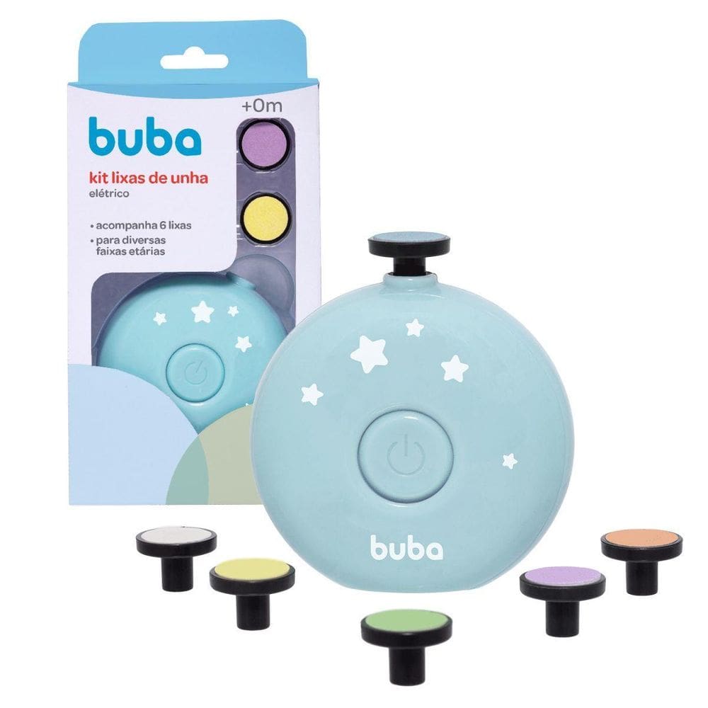 Kit Lixas De Unha Elétrico 18688 - Buba