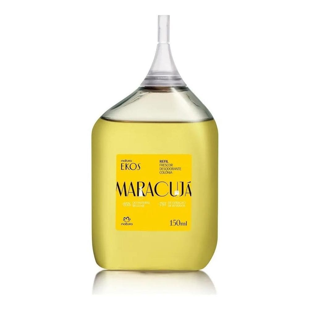 10X Refil Desodorante Colônia Frescor Feminino Maracujá Eko