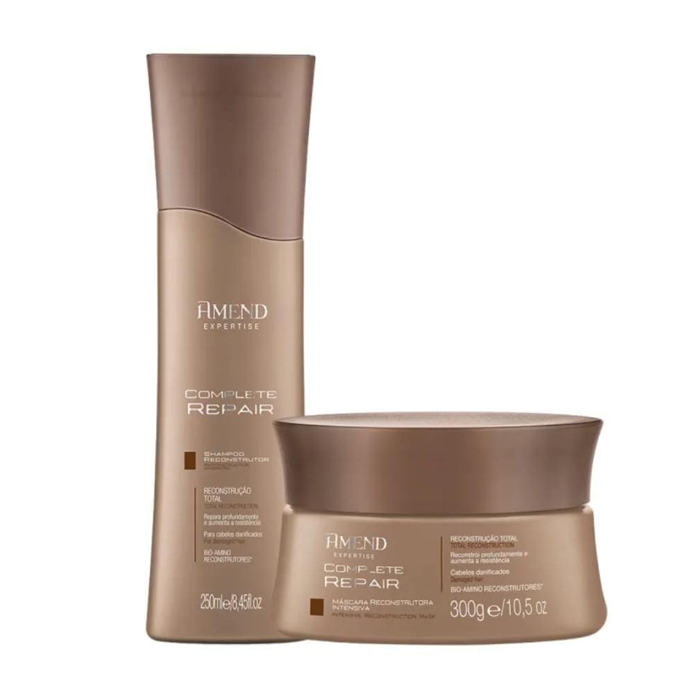 Kit Amend Complete Repair Shampoo 250Ml + Máscara 300G