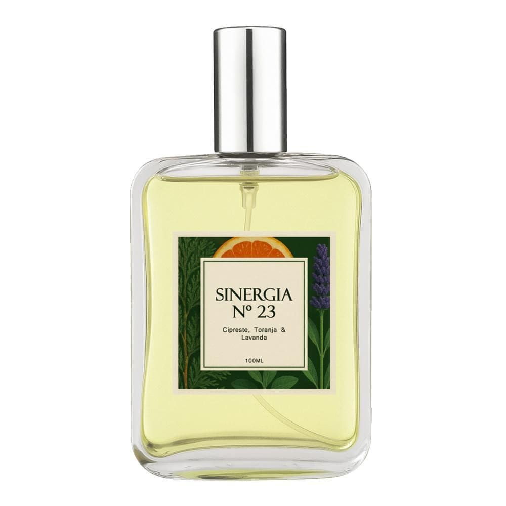 Perfume Sinergia 23 - Cipreste, Toranja, Lavanda 100Ml