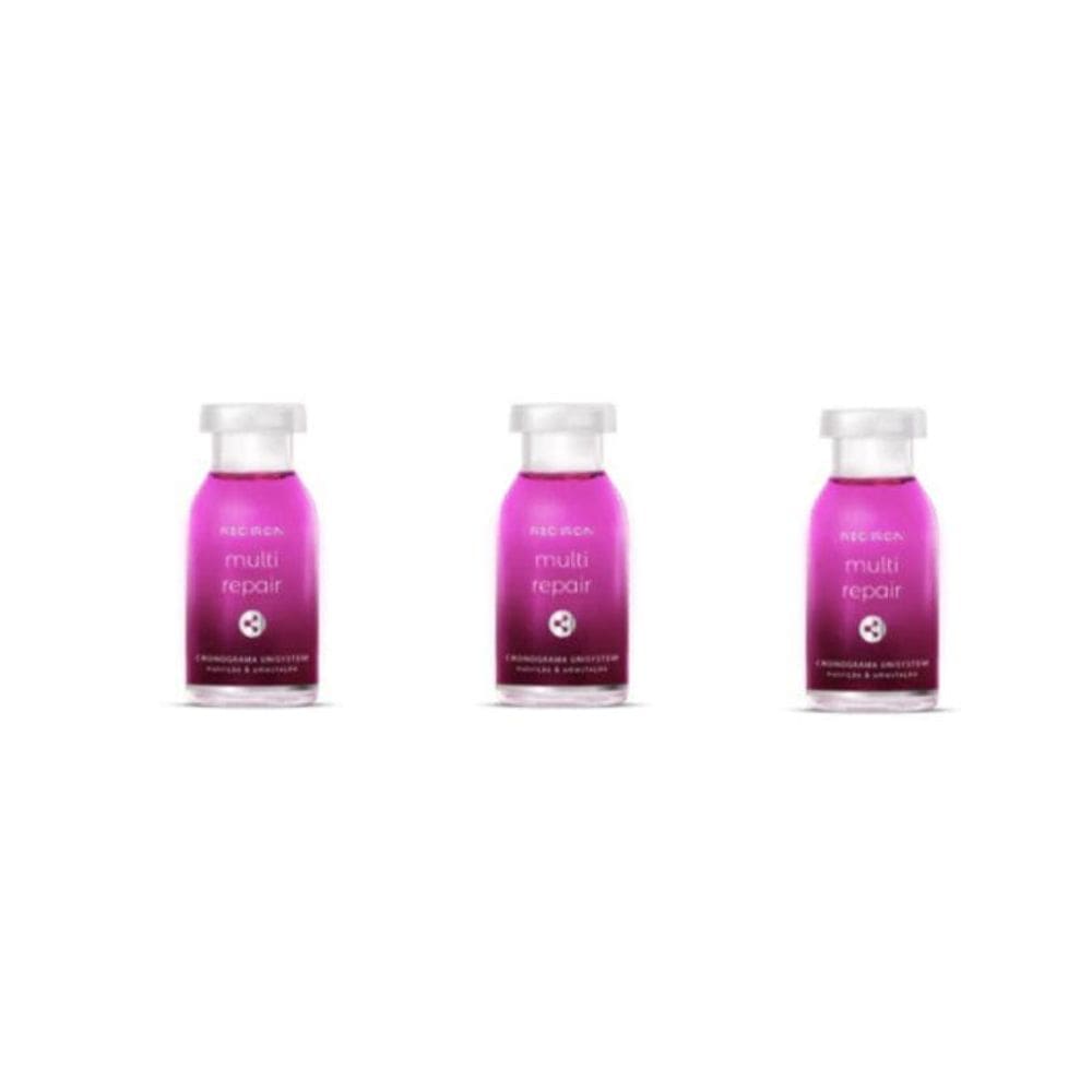 Red Iron Ampola Multi Repair Reparacao 15Ml X 3Un