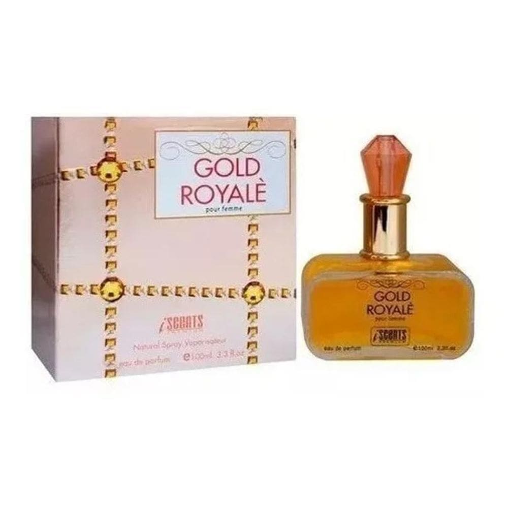 2X Perfume Gold Royale Edp Fem 100 Ml - I Scents