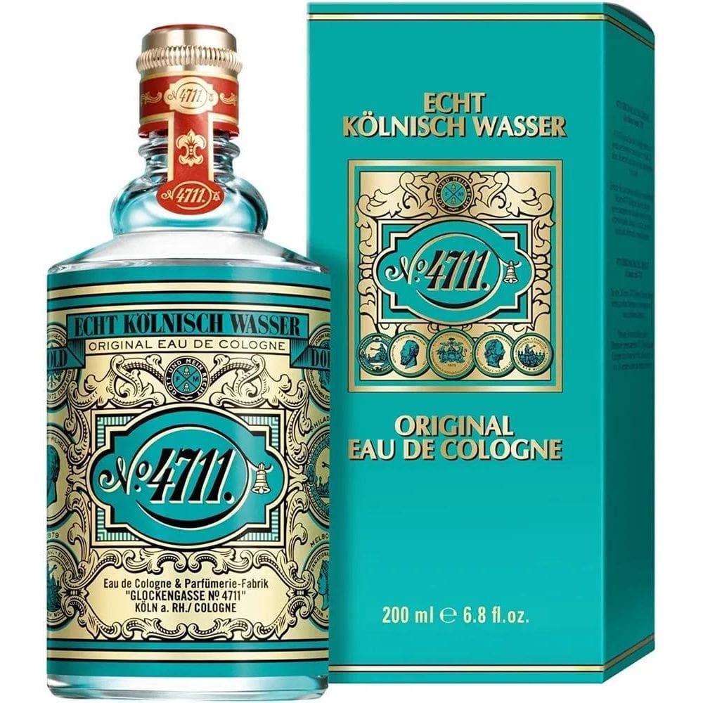 2X 4711 Echt Klnisch Wasser Eau De Cologne Colônia 200 Ml