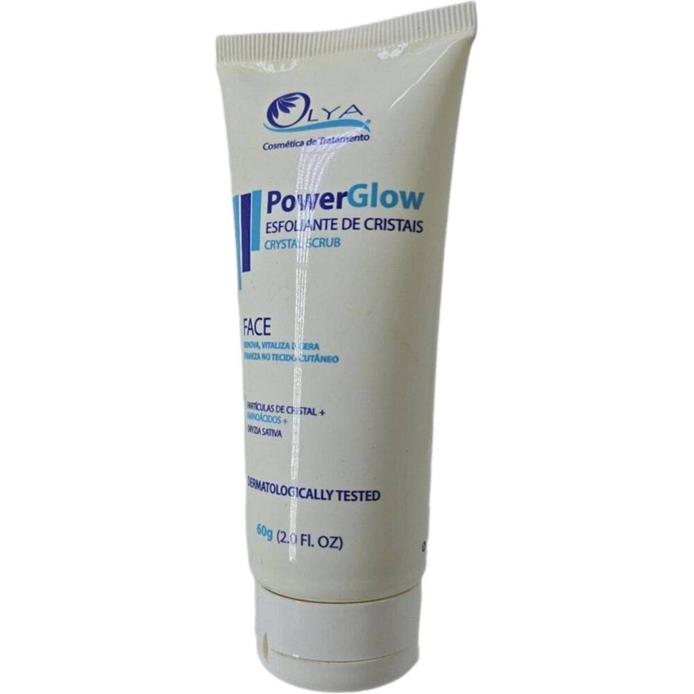 Power Glow Esfoliante De Cristais Para Face 60G Olya