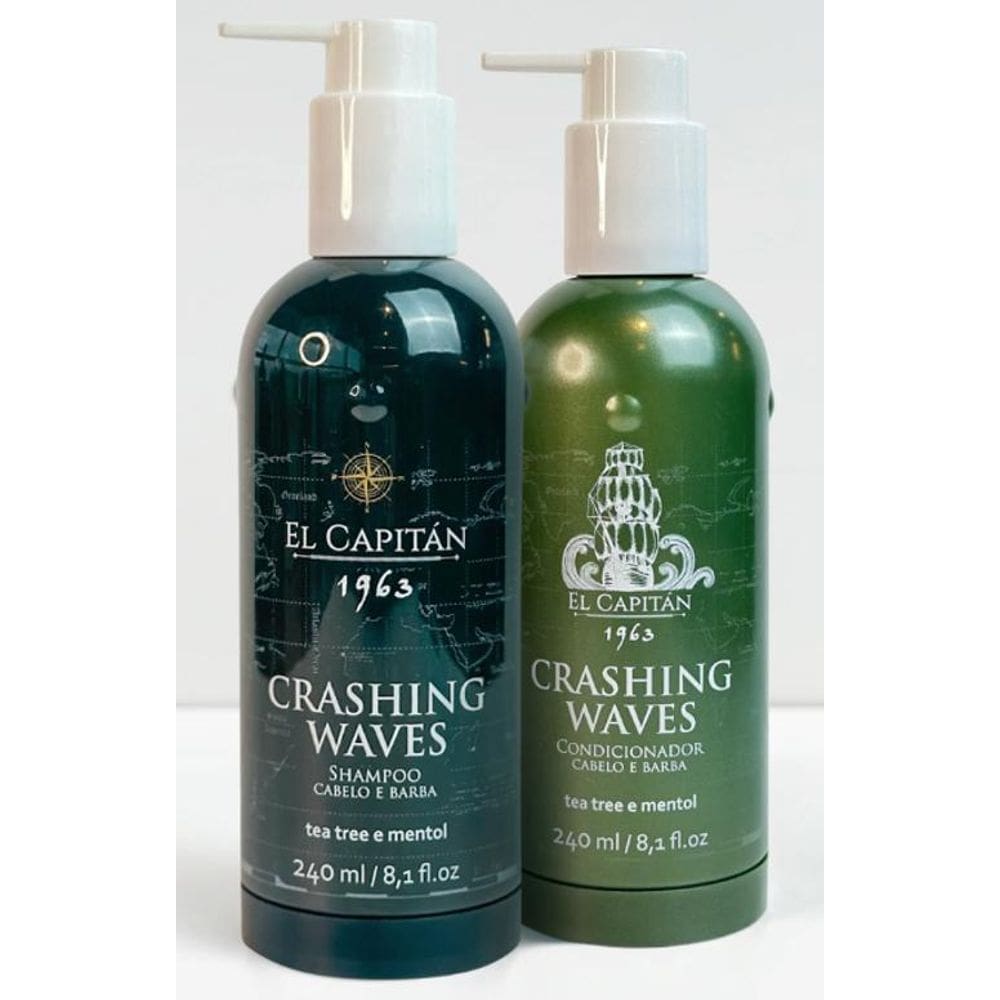 Kit Shampoo E Condicionador Crashing Waves 240Ml