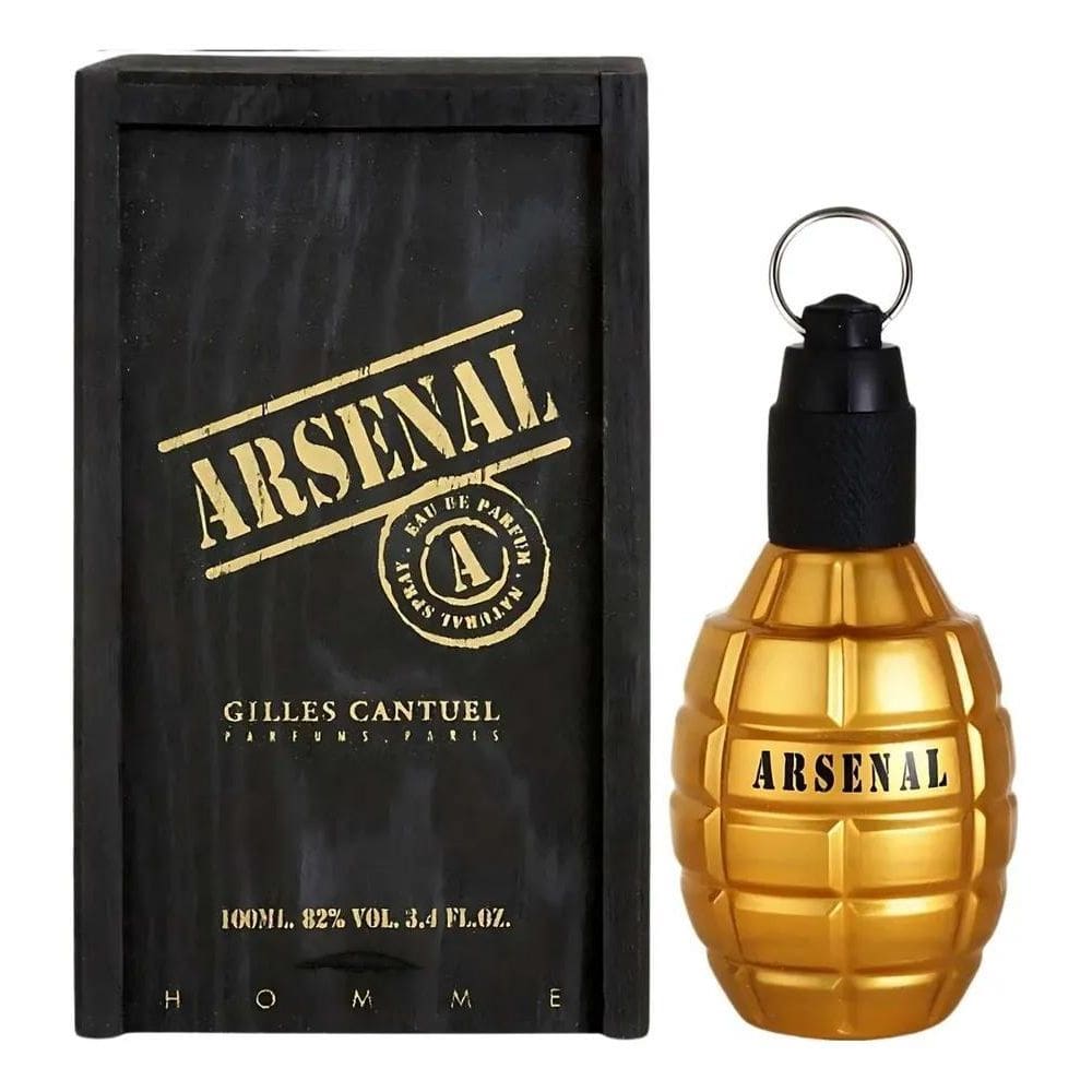 2X Arsenal Gold Perfume Masculino Edp 100Ml  Importa