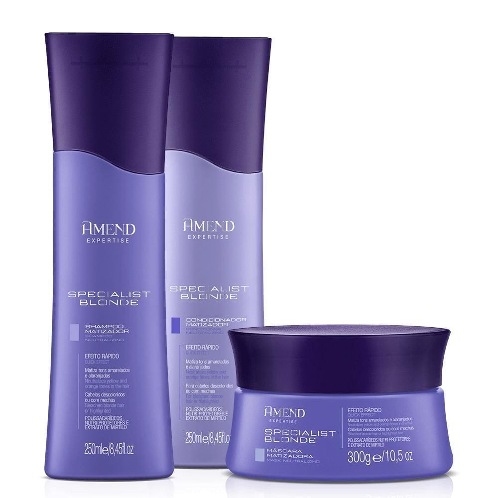 Kit Amend Expertise Specialis Blonde 3 Produtos