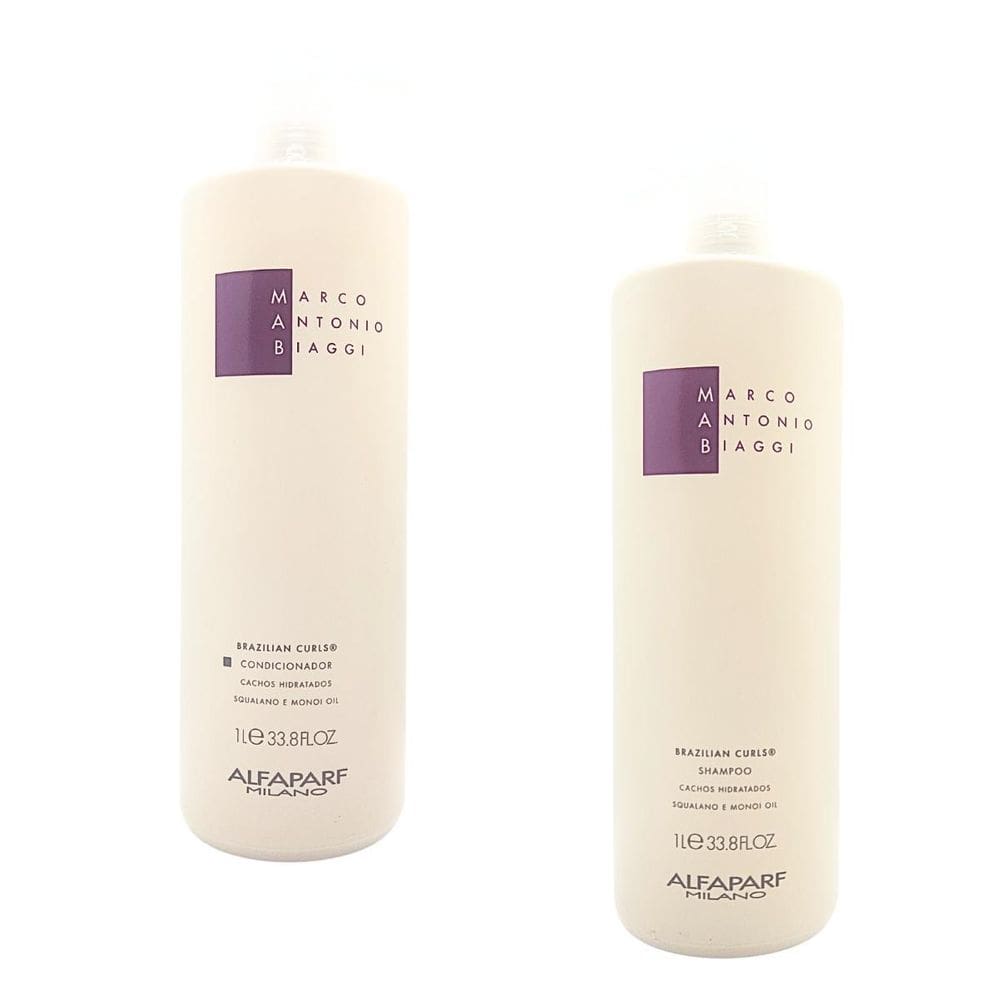 Shampoo E Condicionador Mab Brazilian Curls 1000Ml