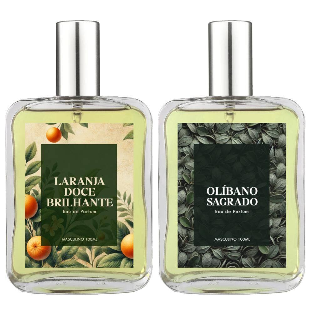 Perfume Masc. Laranja Doce Brilhante E Olíbano Sagrado 100Ml