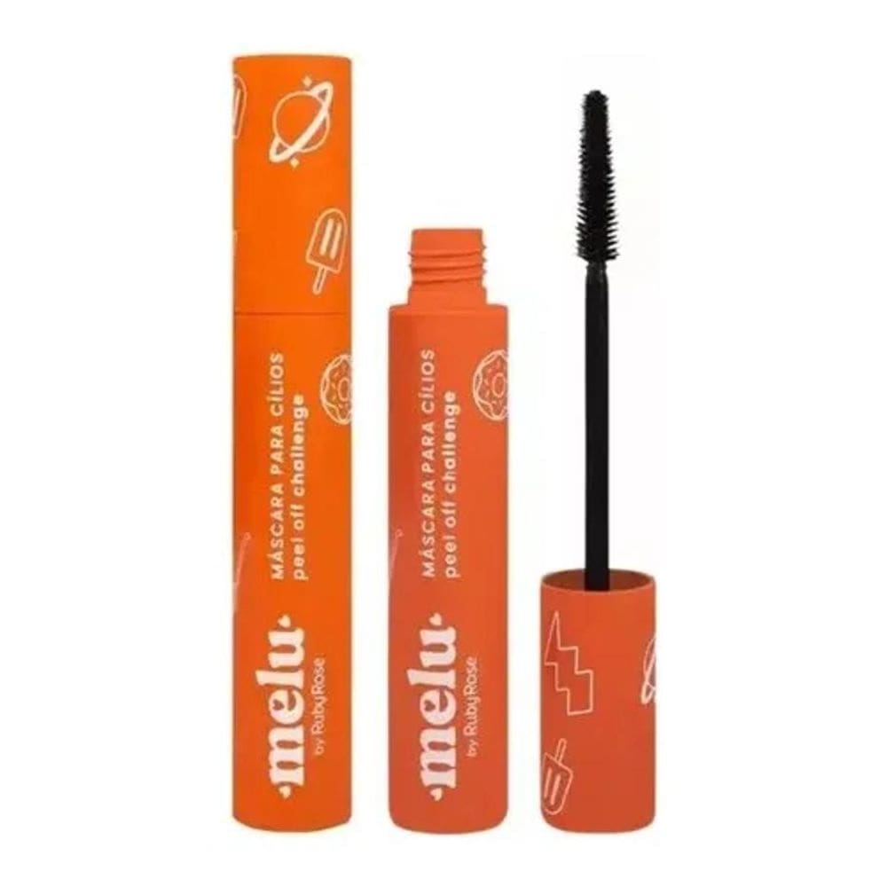 2X Máscara Rímel Para Cílios Peel Off Melu Escolha A Sua Cor