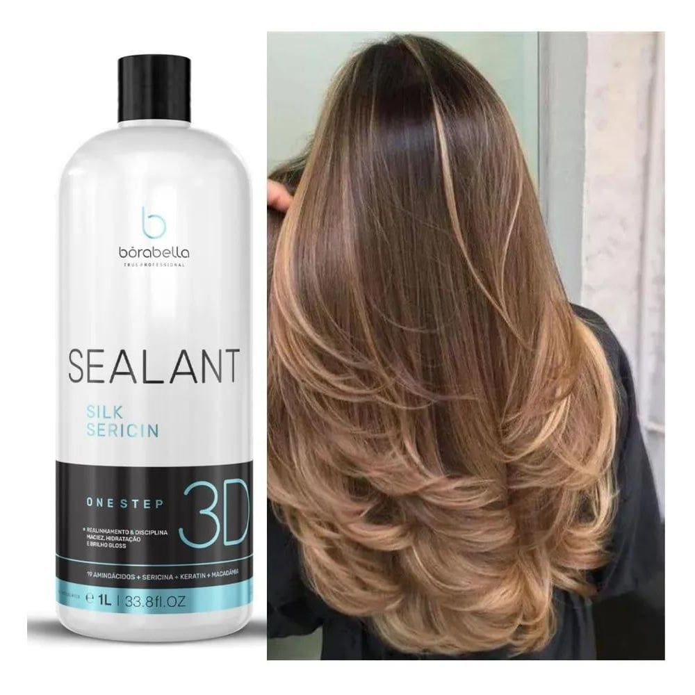 2X Sealant Silk 3D Semi Definitiva Orgânica Sem Formol 1Lt