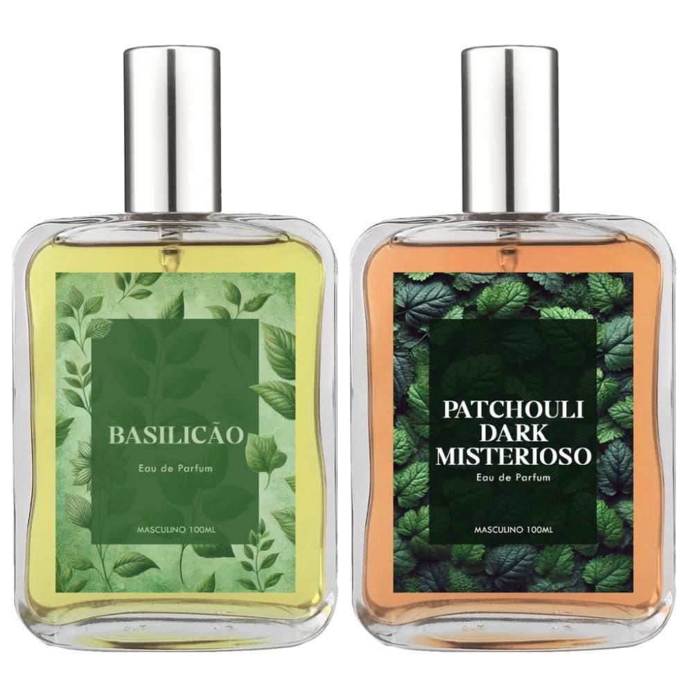 Perfume Masc. Basilicão E Patchouli Dark Misterioso 100Ml
