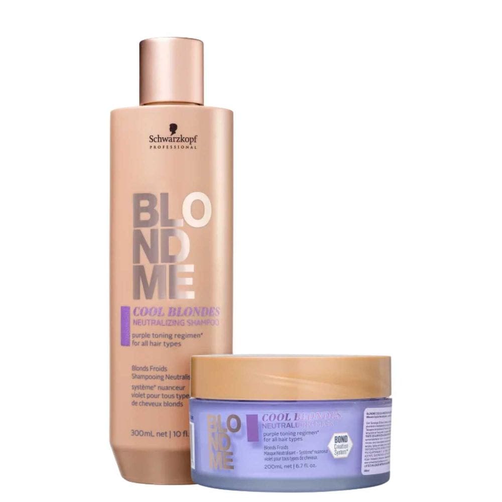 Kit Shampoo E Máscara Blondme Cool Blondes Neutralizante