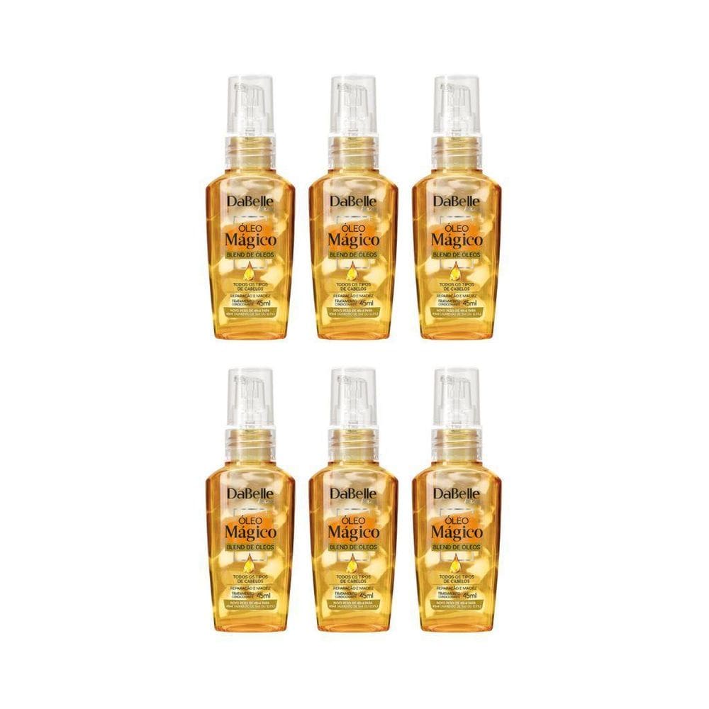 Oleo Capilar Dabelle 45Ml Magico Blend - Kit Com 6Un