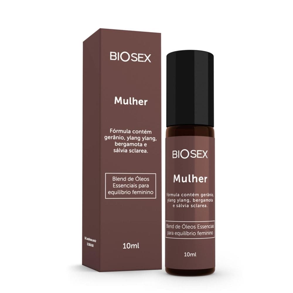 Blend De Óleos Essenciais Biosex Mulher 10Ml