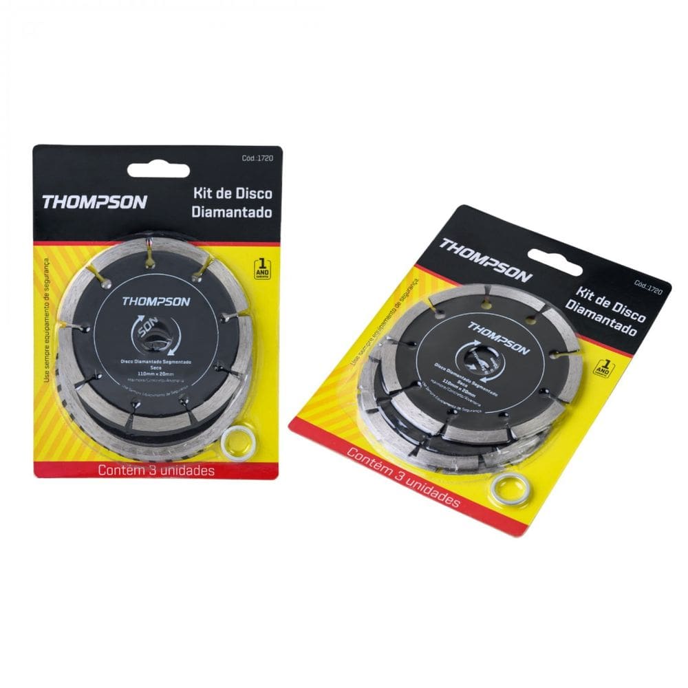 Kit de Discos Diamantados Thompson