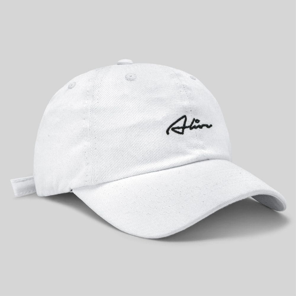 Boné Alive Dad Hat Rubric Branco
