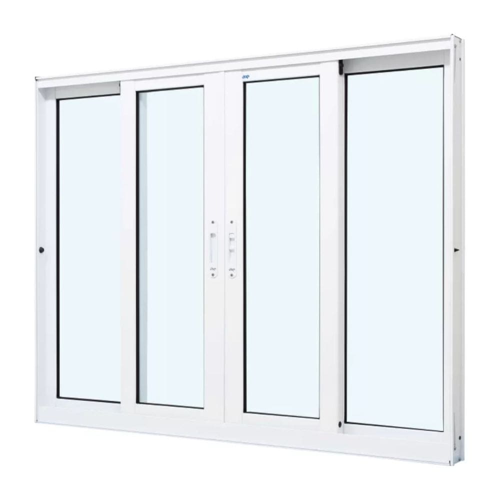 Janela Perfecta 4 Folhas 200x120cm Branca - 1014-74 - JAP