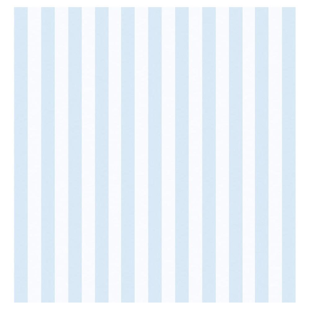 Papel De Parede Vinilico 52cmx10m Listrado Azul E Cinza