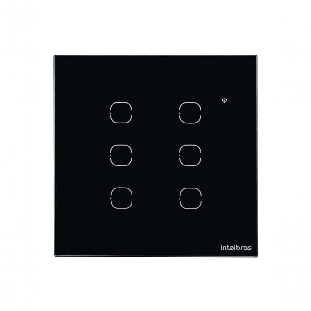 Interruptor Smart Touch Intelbras Wifi Preto
