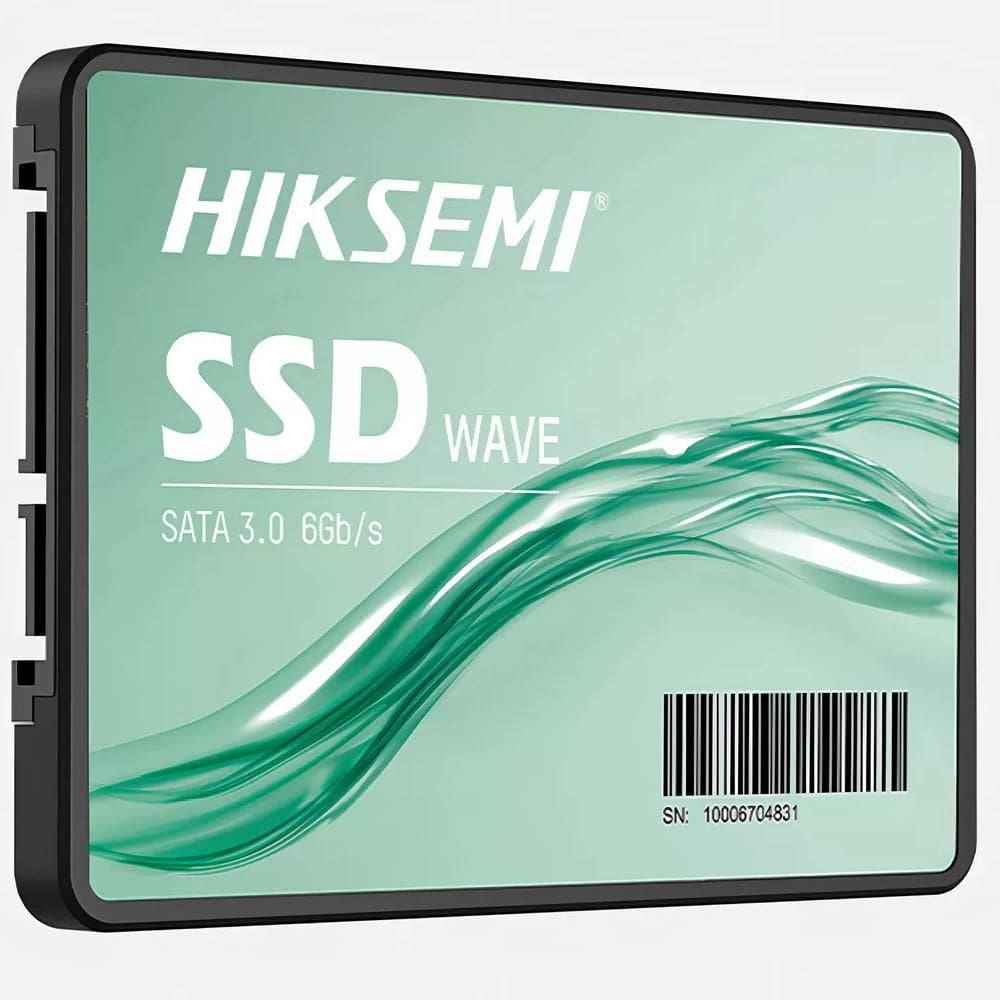 SSD 240GB SATA3 Hiksemi Wave, Leitura/Gravação 530/400 MB/s, HS-SSD-WAVE(S) 240G