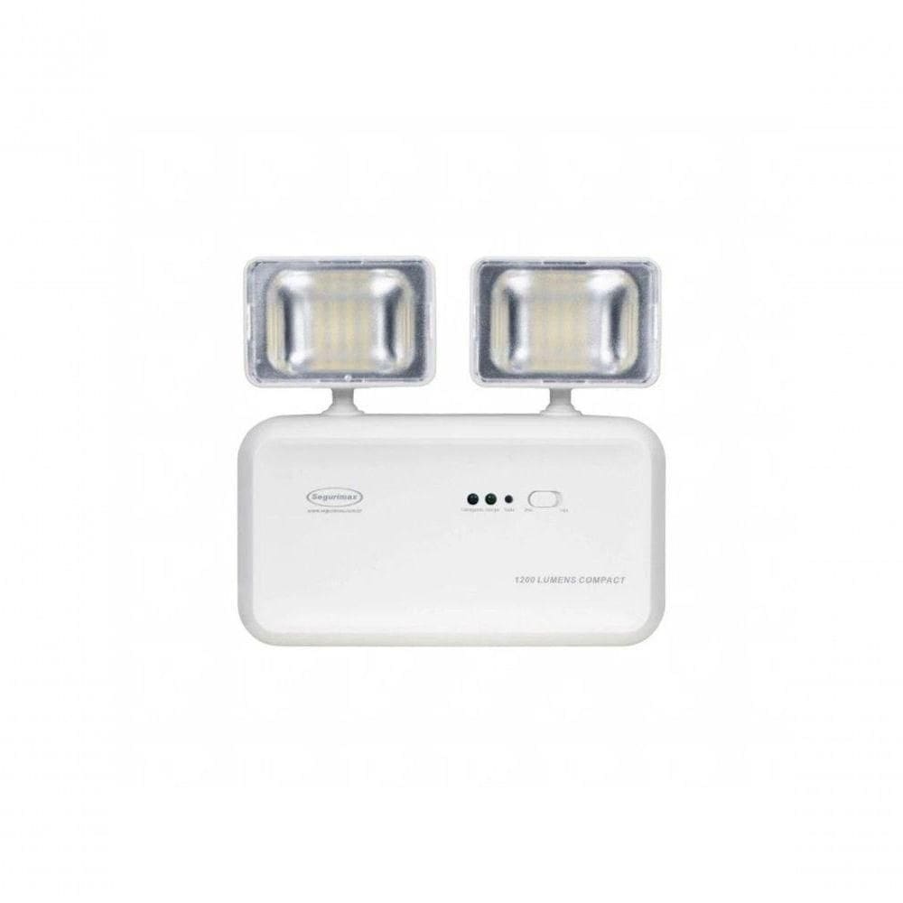 Iluminacao De Emergencia Segurimax Led 1200 2 Farois